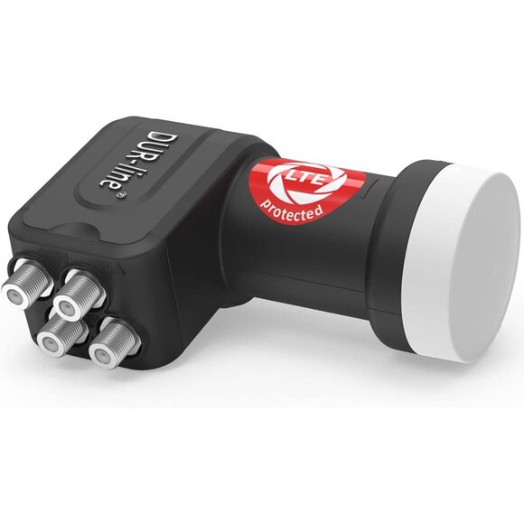 NIB OVERSTOCK GERMANY-DUR-line+Ultra Quad LNB 4 Participants Black – LTE Filter - Picture 3 of 7